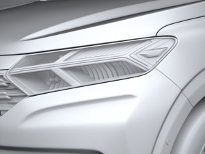Dacia Sandero 2021 3D 모델
