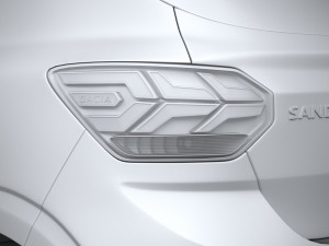 Dacia Sandero 2021 3D 모델