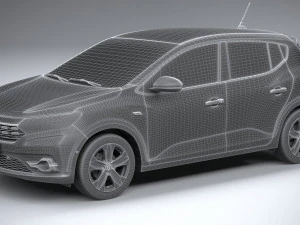 Dacia Sandero 2021 3D Model