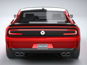 Generic Muscle Car 2021 3Dモデル