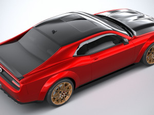 Generic Muscle Car 2021 3Dモデル
