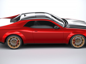 Generic Muscle Car 2021 3Dモデル