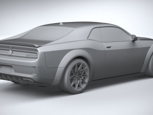 Generic Muscle Car 2021 3Dモデル