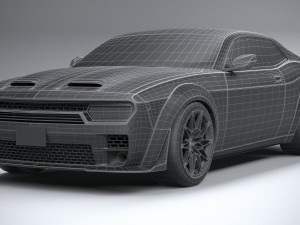 Generic Muscle Car 2021 3Dモデル