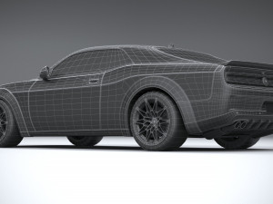 Generic Muscle Car 2021 3Dモデル
