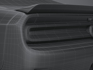 Generic Muscle Car 2021 3Dモデル