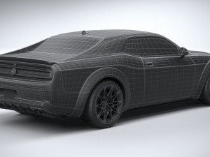 Generic Muscle Car 2021 3Dモデル