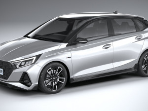 Hyundai i20 N-line 2021 3D Model
