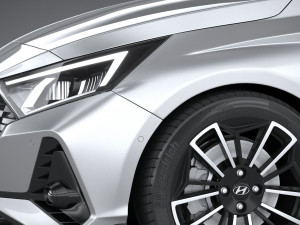 Hyundai i20 N-line 2021 Model 3D
