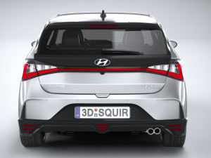 Hyundai i20 N-line 2021 Model 3D