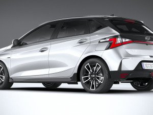 Hyundai i20 N-line 2021 Model 3D