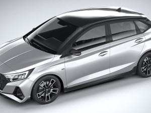 Hyundai i20 N-line 2021 Model 3D