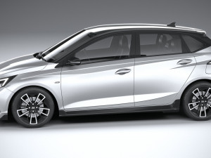 Hyundai i20 N-line 2021 Model 3D