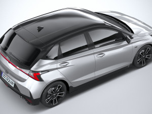 Hyundai i20 N-line 2021 Model 3D