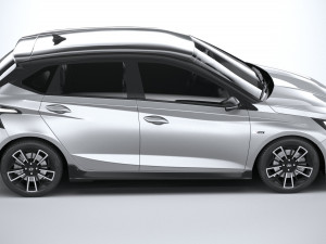 Hyundai i20 N-line 2021 Model 3D