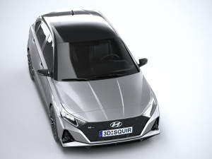 Hyundai i20 N-line 2021 Model 3D