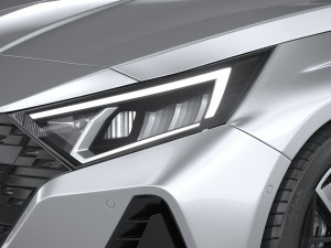Hyundai i20 N-line 2021 Model 3D