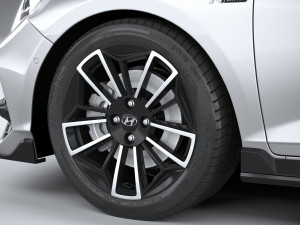 Hyundai i20 N-line 2021 Model 3D