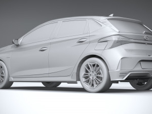 Hyundai i20 N-line 2021 Model 3D