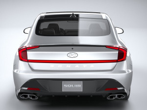 Hyundai Sonata US N-line 2020 Modello 3D