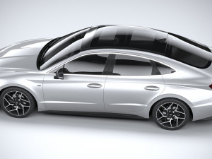 Hyundai Sonata US N-line 2020 Modello 3D