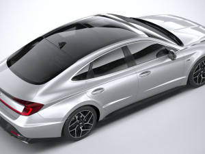 Hyundai Sonata US N-line 2020 Modello 3D