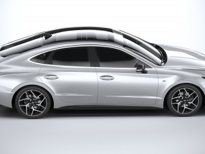Hyundai Sonata US N-line 2020 Modello 3D