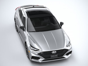 Hyundai Sonata US N-line 2020 Modello 3D