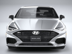 Hyundai Sonata US N-line 2020 Modello 3D