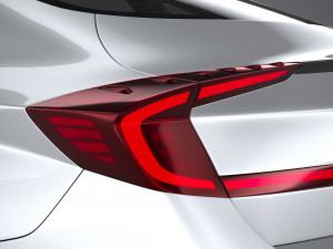 Hyundai Sonata US N-line 2020 Modello 3D