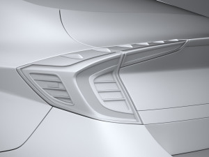 Hyundai Sonata US N-line 2020 Modello 3D