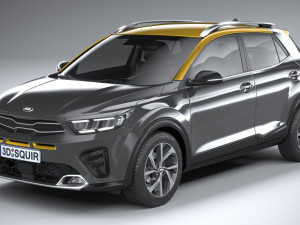 Kia Stonic GT-line 2021 3D Model