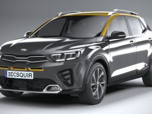 Kia Stonic GT-line 2021 3D Model