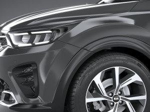 Kia Stonic GT-line 2021 3D Model