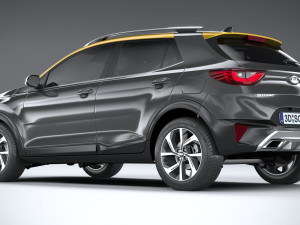 Kia Stonic GT-line 2021 3D Model
