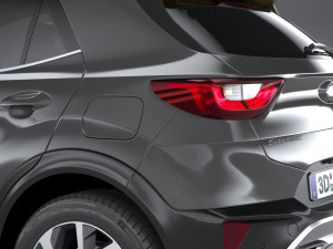 Kia Stonic GT-line 2021 3D Model