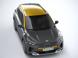 Kia Stonic GT-line 2021 3D Model