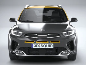 Kia Stonic GT-line 2021 3D Model