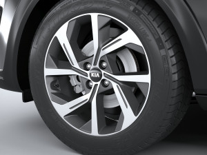 Kia Stonic GT-line 2021 3D Model