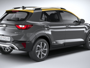 Kia Stonic GT-line 2021 3D Model