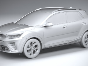 Kia Stonic GT-line 2021 3D Model