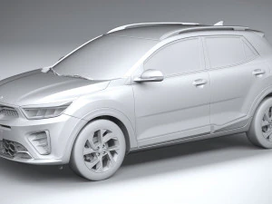 Kia Stonic GT-line 2021 3D Model