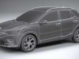 Kia Stonic GT-line 2021 3D Model