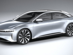 Lucid Air 2021 Model 3D