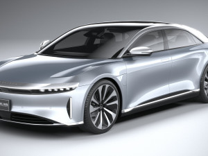 Lucid Air 2021 Model 3D