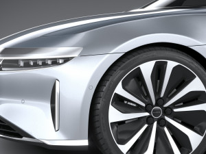 Lucid Air 2021 Model 3D