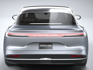 Lucid Air 2021 Model 3D