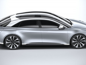 Lucid Air 2021 Model 3D