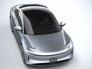 Lucid Air 2021 Model 3D