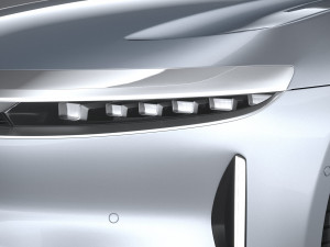Lucid Air 2021 Model 3D